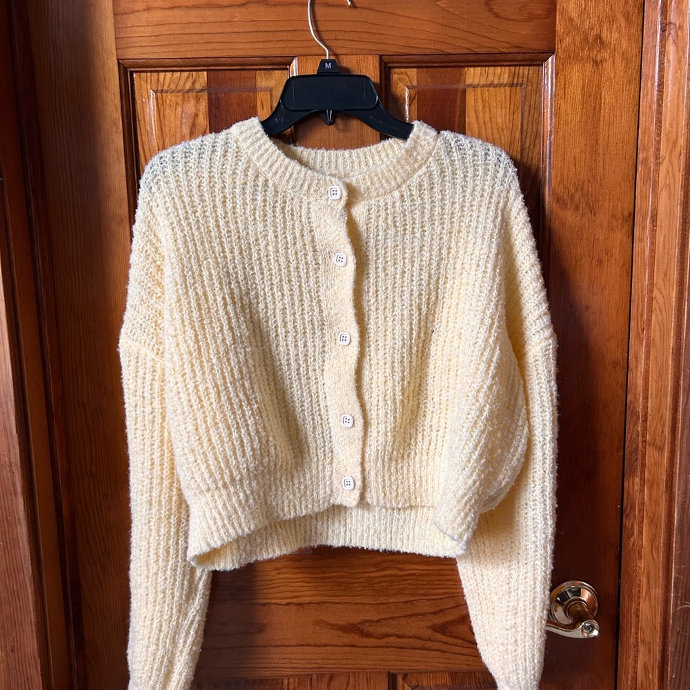 Cider Cream Knit Cardigan